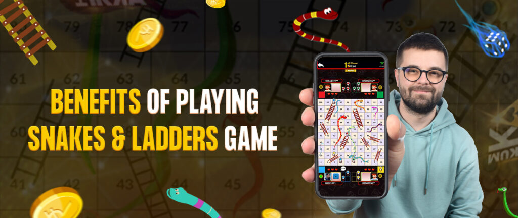 Playing Snakes & Ladders Game